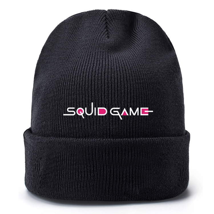 Squid game Anime knitted hat woolen hat