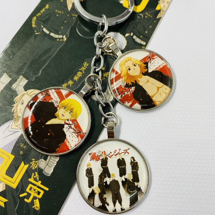 Tokyo Revengers  Anime cartoon metal keychain school bag pendant  4047