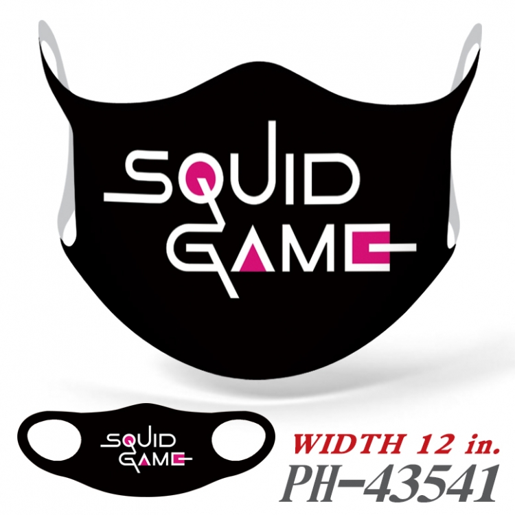 Squid Game COS full-color seamless ice silk monolithic mask price for 5 pcs PH-43541A