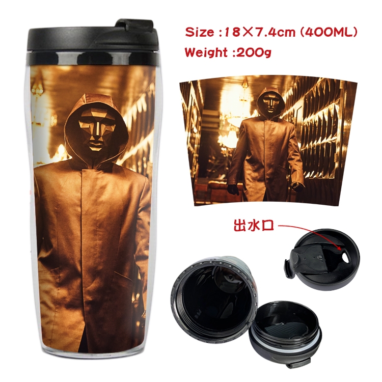 Squid Game Starbucks Leakproof Insulation cup Kettle 18X7.4CM 400ML