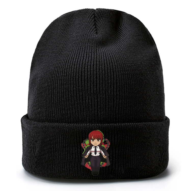 Chainsaw Man  Anime knitted hat woolen hat