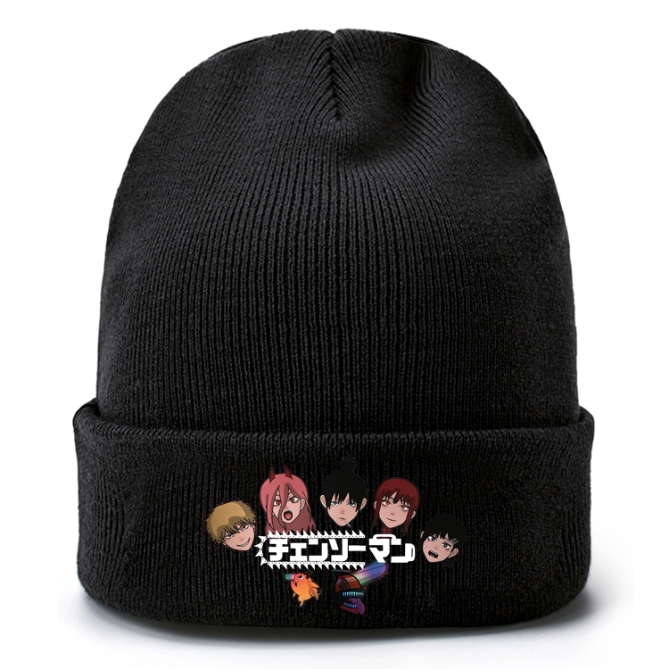 Chainsaw Man  Anime knitted hat woolen hat