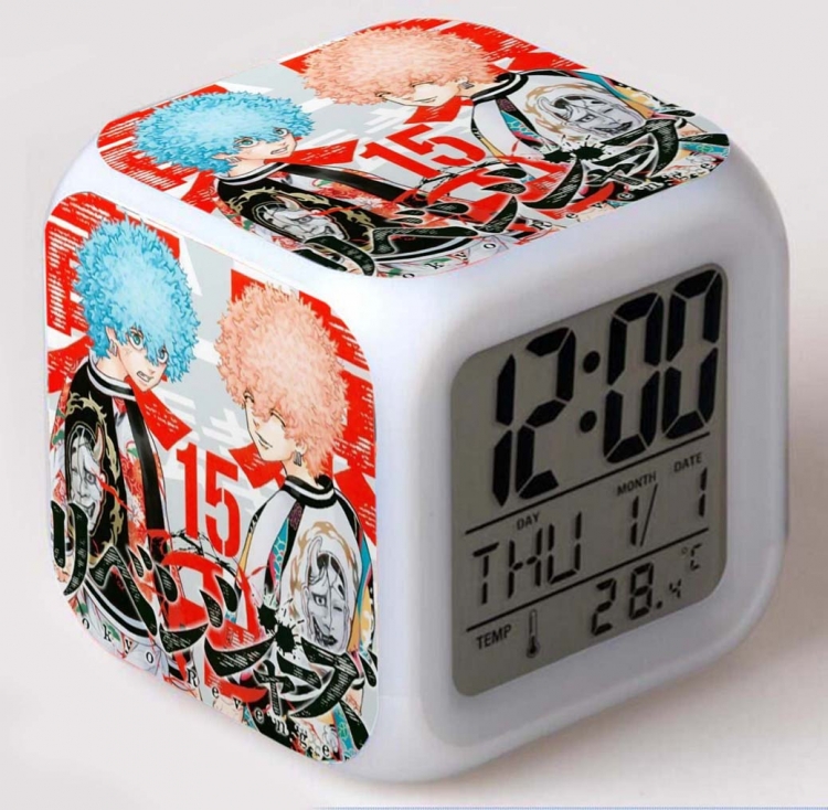 Tokyo Revengers Colorful mood color changing boxed alarm clock