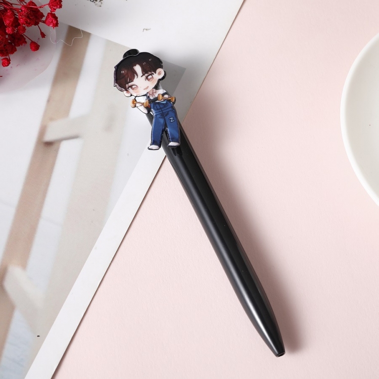 TNT Cartoon Q version character ballpoint pen  price for 5 pcs