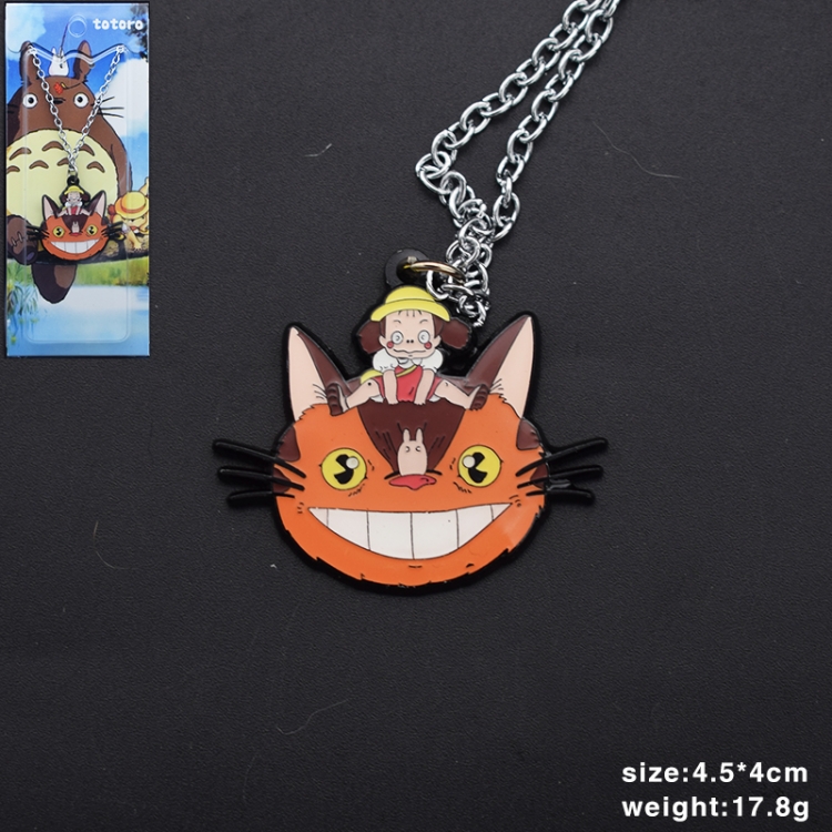 TOTORO Anime cartoon metal necklace pendant price for 5 pcs