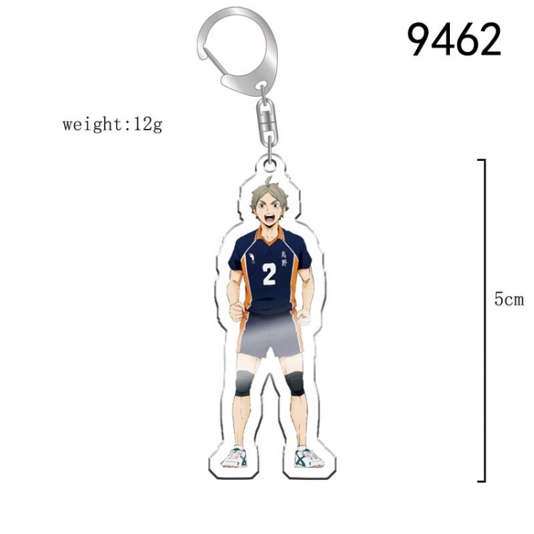 Haikyuu!! Anime acrylic Key Chain  price for 5 pcs 9462