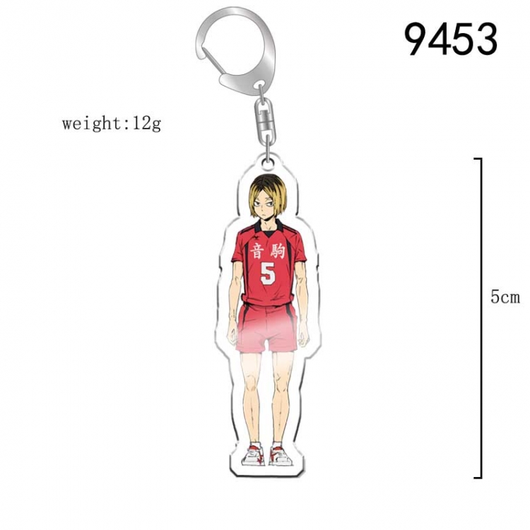 Haikyuu!! Anime acrylic Key Chain  price for 5 pcs 9453