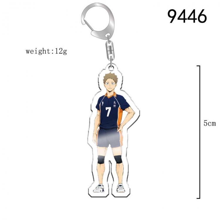 Haikyuu!! Anime acrylic Key Chain  price for 5 pcs 9446