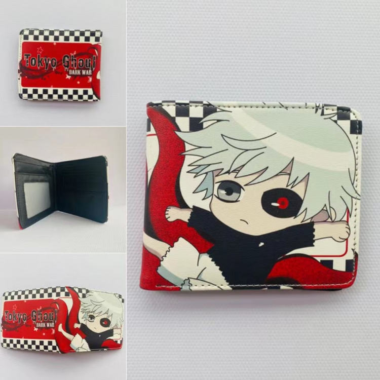 Tokyo Ghoul Full color  Two fold short card case wallet 11X9.5CM 60G