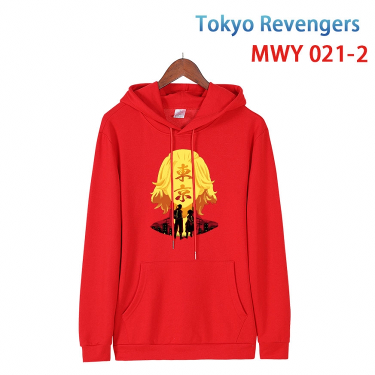 Tokyo Revengers  Pure cotton casual sweater with Hoodie  from S to 4XL MWY 021 2