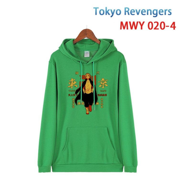 Tokyo Revengers  Pure cotton casual sweater with Hoodie  from S to 4XL MWY 020 4