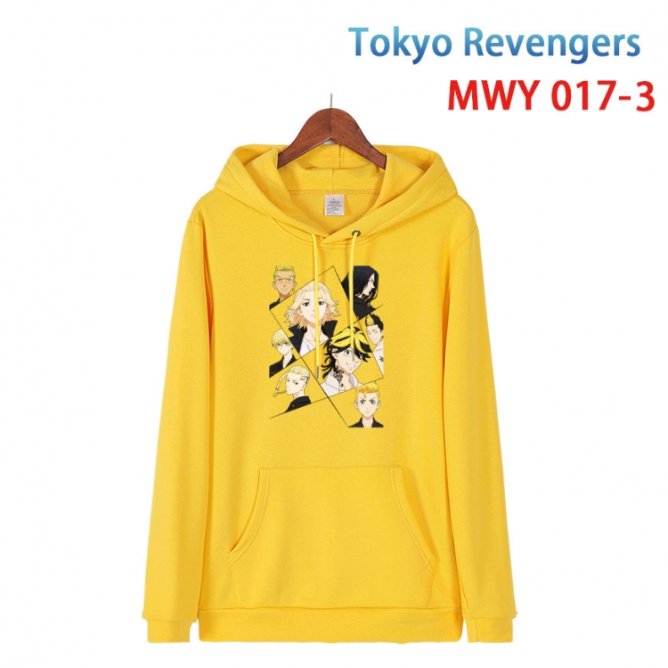 Tokyo Revengers  Pure cotton casual sweater with Hoodie from S to 4XL  MWY 017 3
