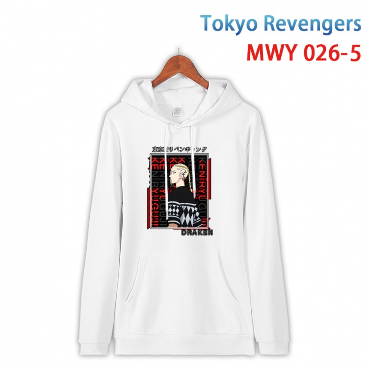 Tokyo Revengers  Pure cotton casual sweater with Hoodie from S to 4XL MWY 026 5
