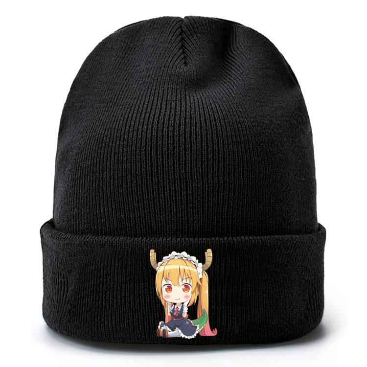 Miss Kobayashis Dragon Maid  Anime knitted hat woolen hat