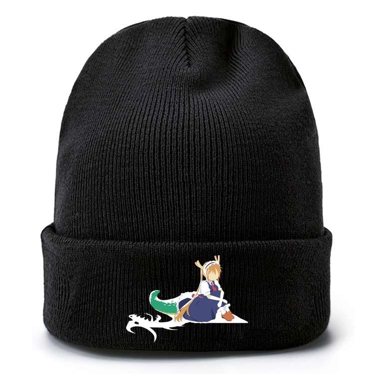 Miss Kobayashis Dragon Maid  Anime knitted hat woolen hat