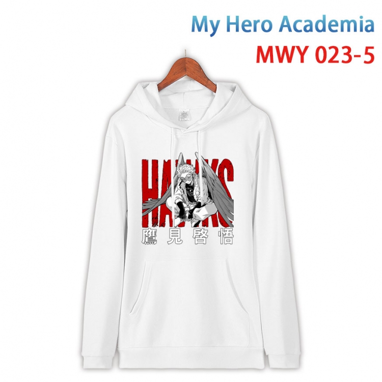 My Hero Academia Pure cotton casual sweater with Hoodie from S to 4XL MWY 023 5