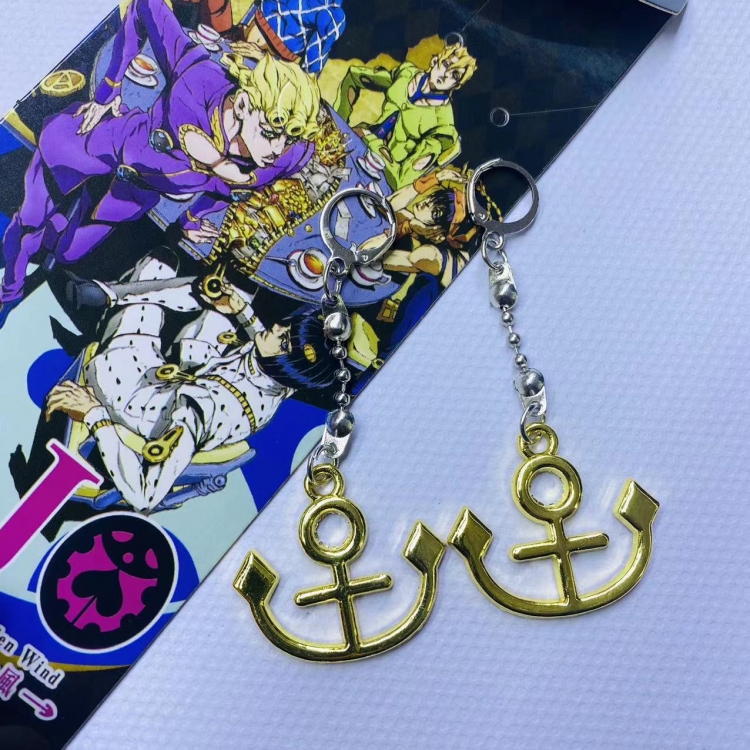 JoJos Bizarre Adventure Anime peripheral earrings pendant jewelry