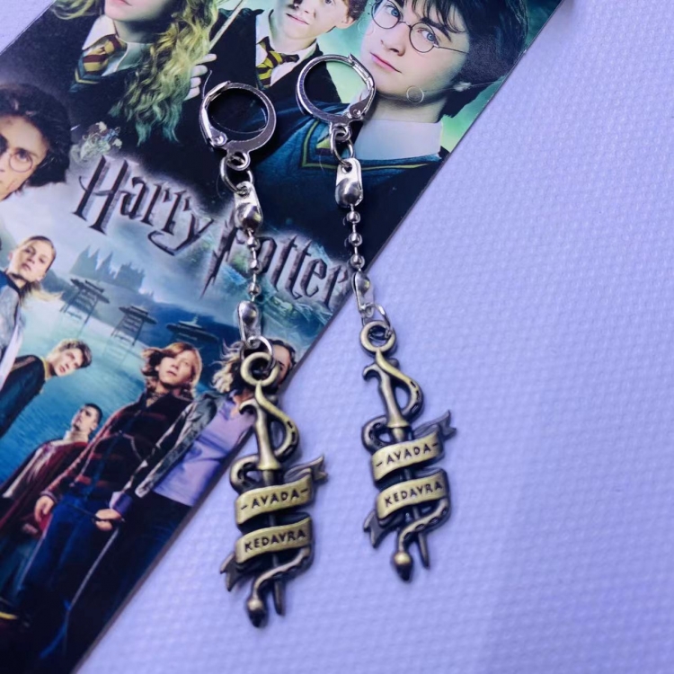 Harry Potter Anime peripheral earrings pendant jewelry