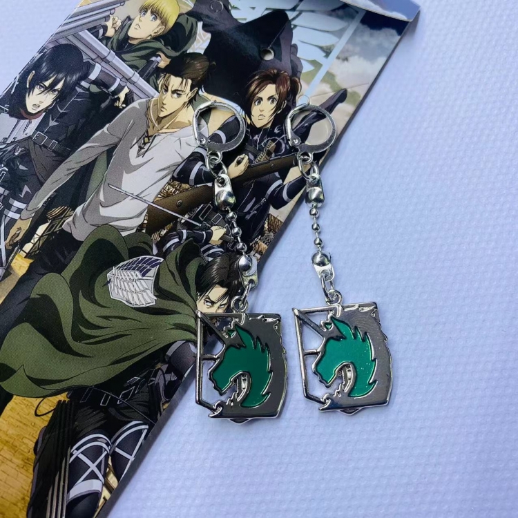 Shingeki no Kyojin Anime peripheral earrings pendant jewelry