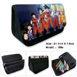 DRAGON BALL Velcro canvas zipp...