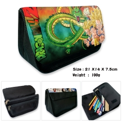 DRAGON BALL Velcro canvas zipp...