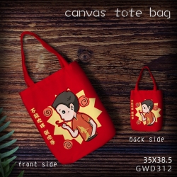 Go China Canvas tote bag 35X38...