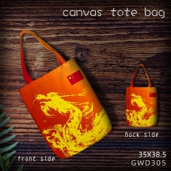 Go China Canvas tote bag 35X38...