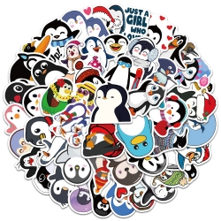 Penguin Doodle stickers Waterp...