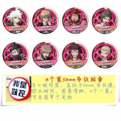 Dangan-Ronpa Anime round Badge...