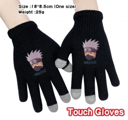 Naruto Anime knitted full fing...