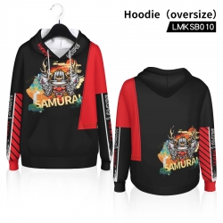 warrior Anime Hooded Sweatshir...