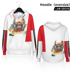 Anime Hooded Sweatshirt oversi...