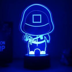 Squid game 3D night light USB ...