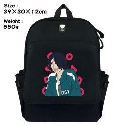 Squid game Canvas Flip Backpac...