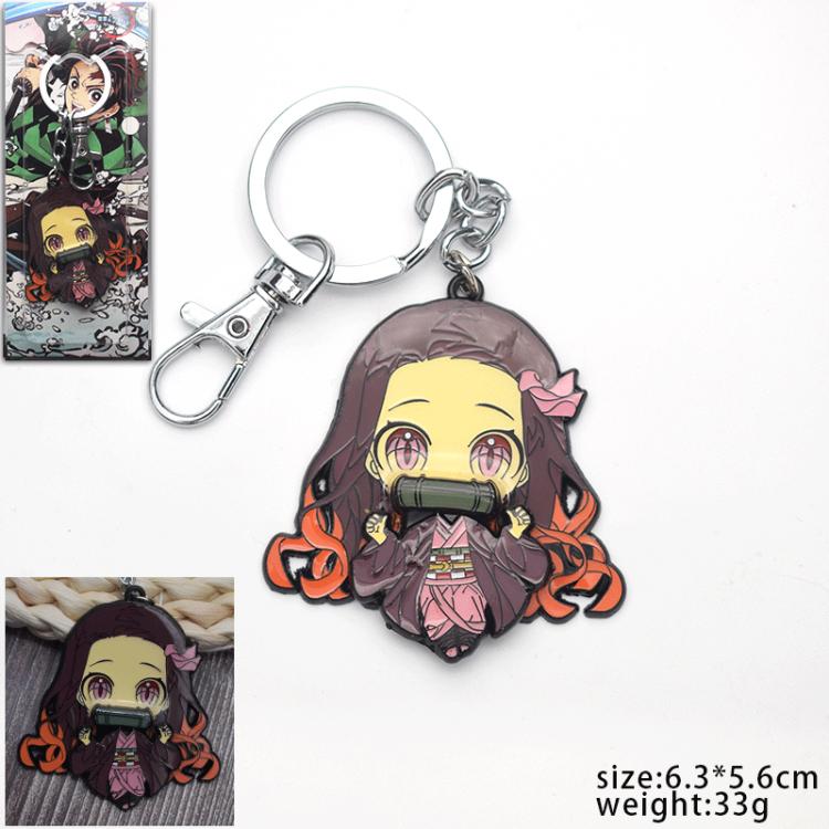  Demon Slayer Kimets  Nidouzi Swing keychain 