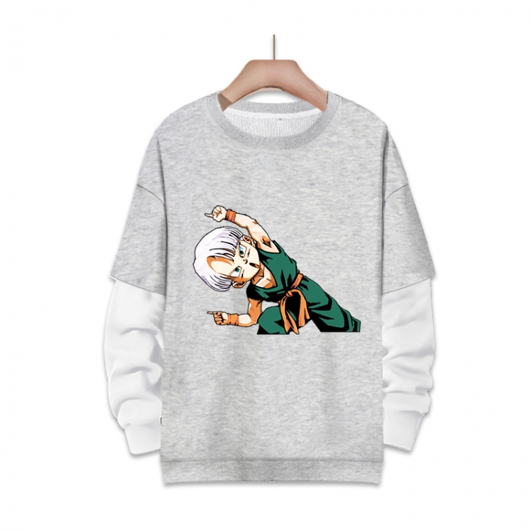 DRAGON BALL Anime fake two-piece thick round neck sweater from S to 3XL