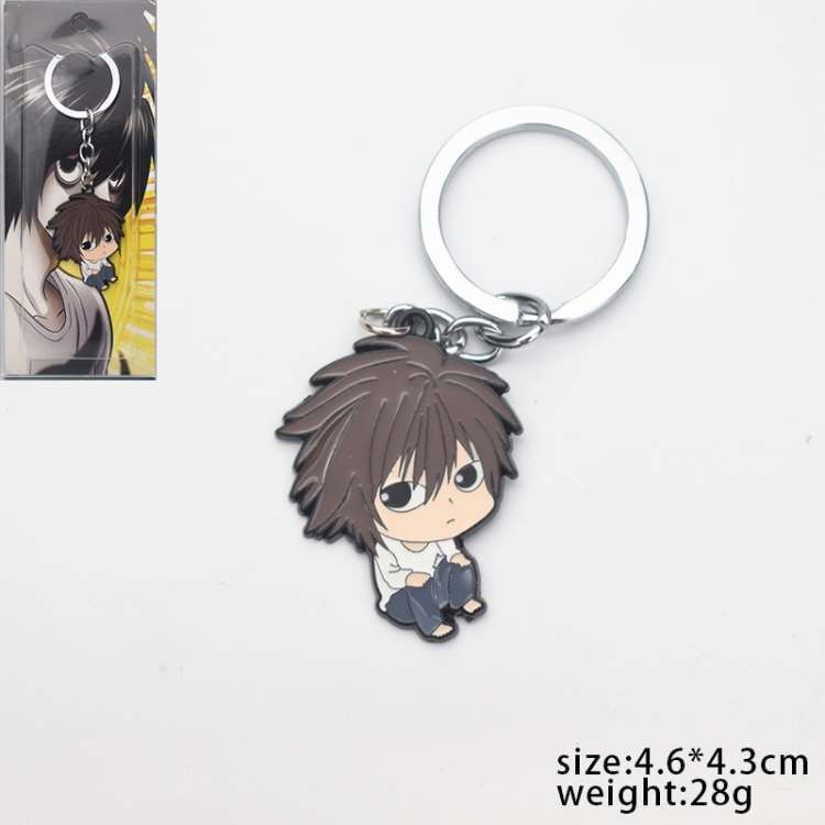 Death note cartoon keychain school bag pendant