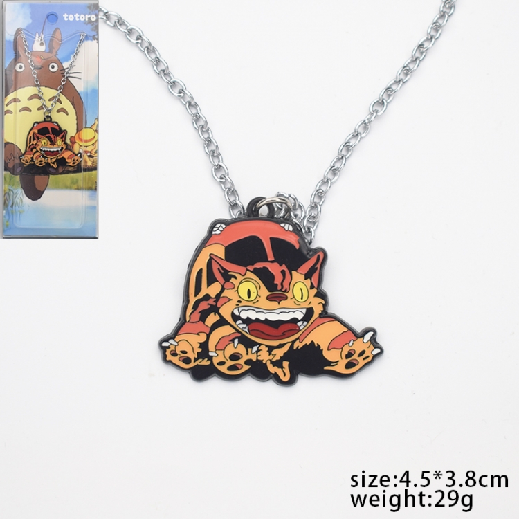 TOTORO Cartoon metal necklace pendant pendant