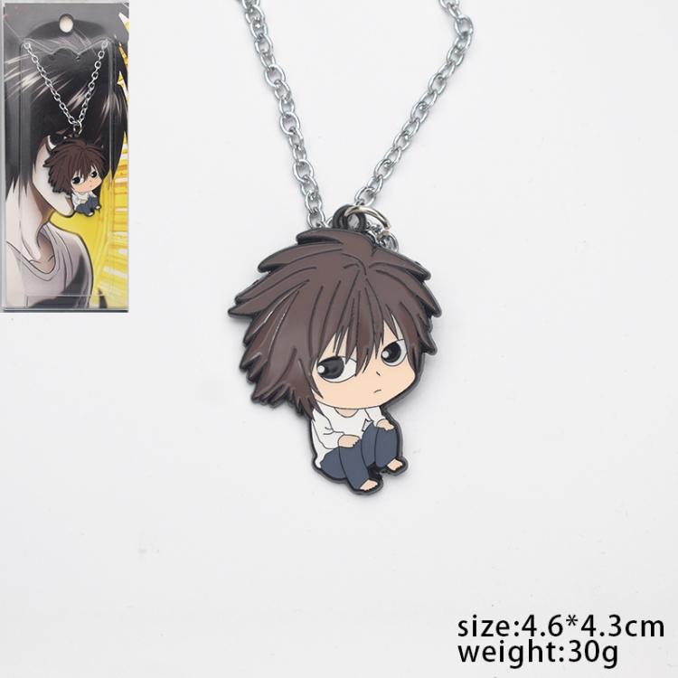 Death note Cartoon metal necklace pendant pendant