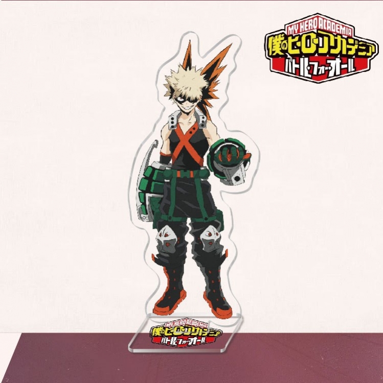 My Hero Academia Anime characters acrylic Standing Plates Keychain 51025