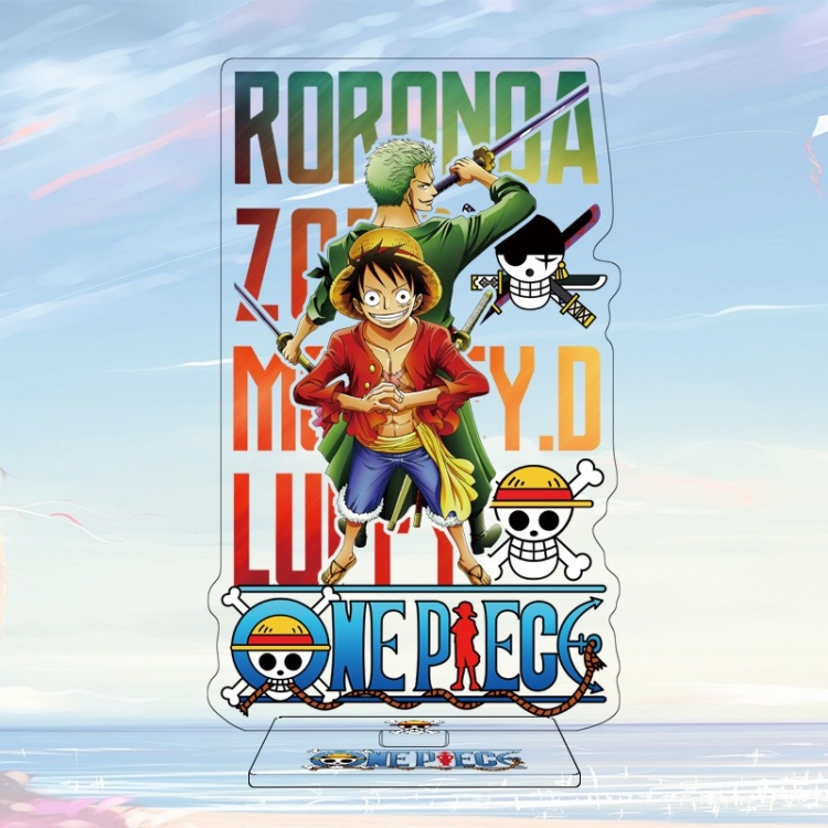 One Piece Anime characters acrylic Standing Plates Keychain  51323
