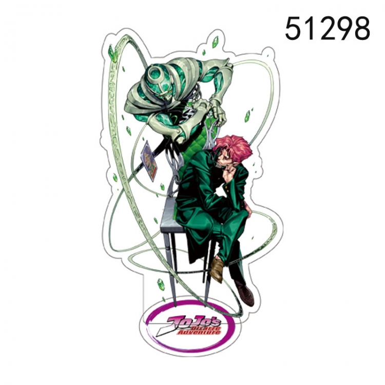 JoJos Bizarre Adventure Anime characters acrylic Standing Plates Keychain 15cm  51298