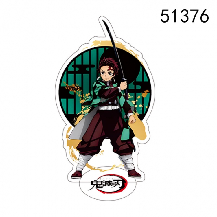 Demon Slayer Kimets Anime characters acrylic Standing Plates Keychain 15cm 51376