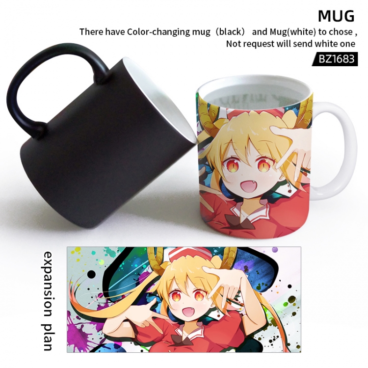 Miss Kobayashis Dragon Maid Anime color printing color changing cup can be customized BZ1683