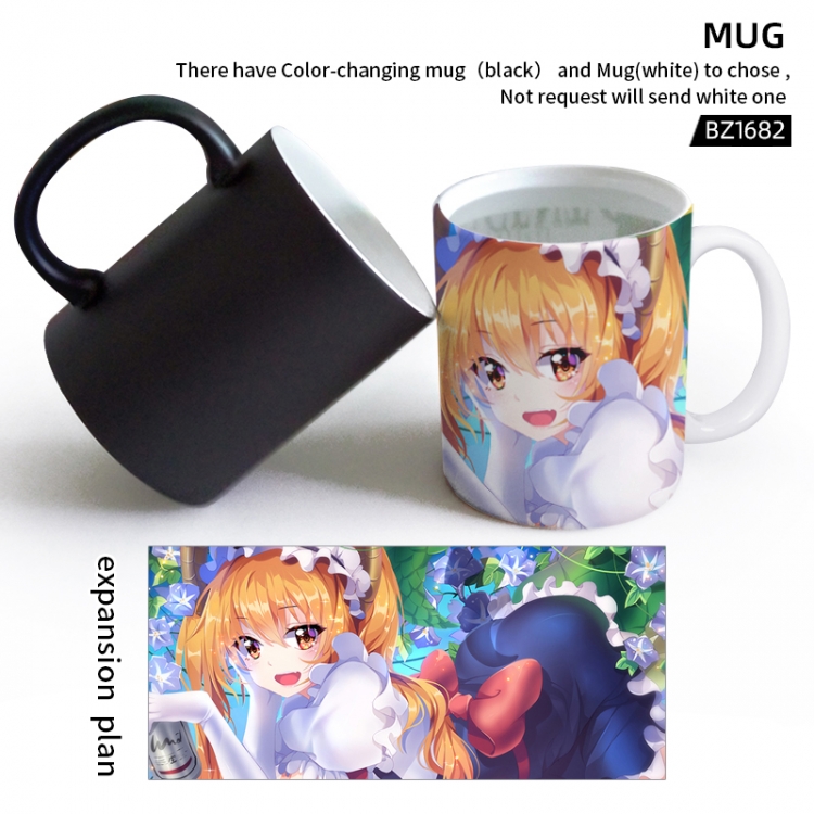 Miss Kobayashis Dragon Maid Anime color printing color changing cup can be customized BZ1682