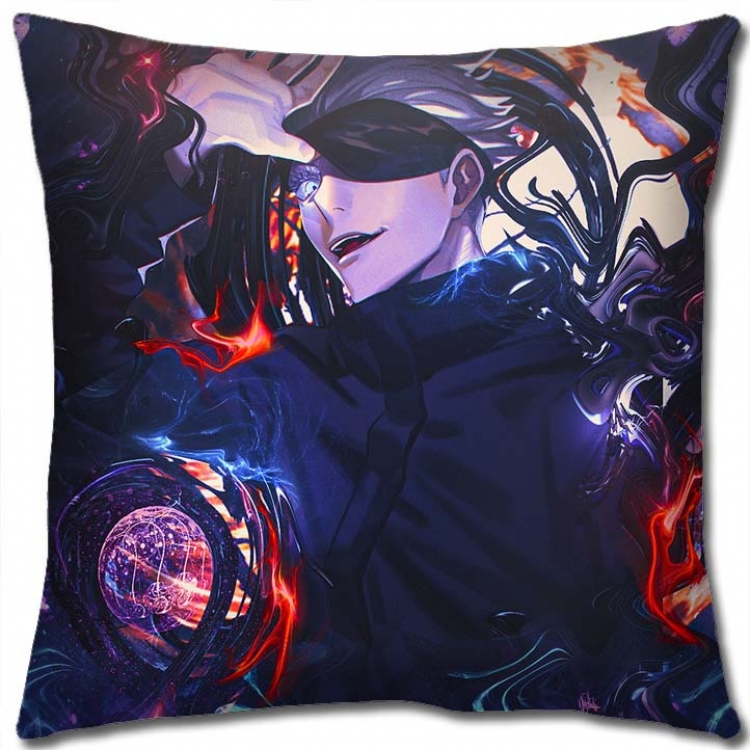 Jujutsu Kaisen  Anime square full-color pillow cushion 45X45CM NO FILLING   Z3-195