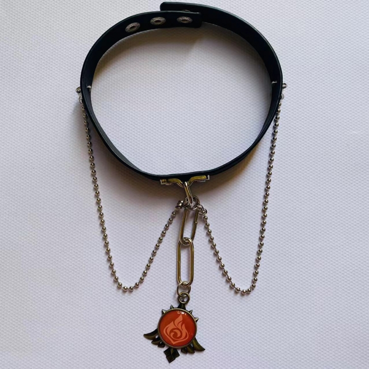 Genshin Impact Anime Peripheral Neckband Necklace Jewelry 918