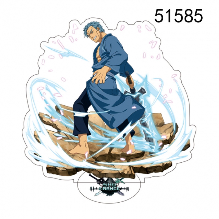 Sword Art Online Anime characters acrylic Standing Plates Keychain 15CM 51585
