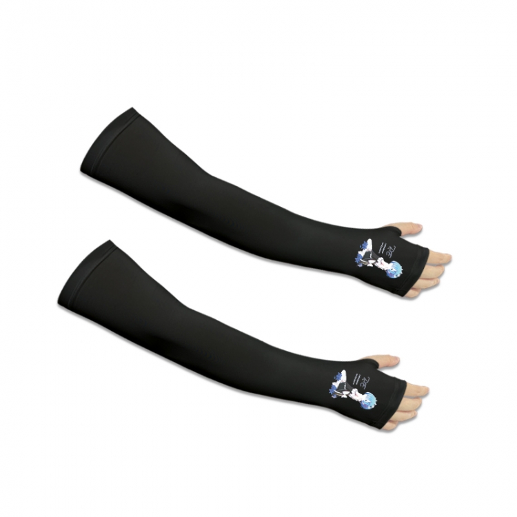 Re:Zero kara Hajimeru Isekai Seikatsu Printed Long Cycling Sleeve Sun Protection Sleeve