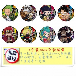 One Piece Anime round Badge cl...